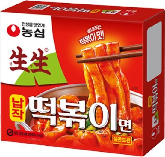 생생 납작 떡볶이면