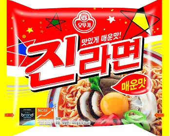 Ottogi Jin Ramen Spicy Flavor