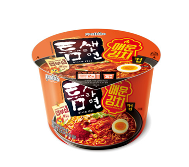 틈새라면 매운김치컵