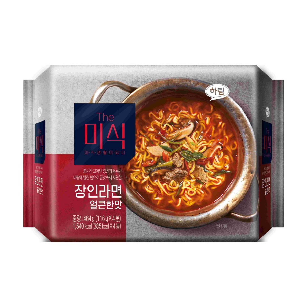 더미식 장인라면 얼큰한맛