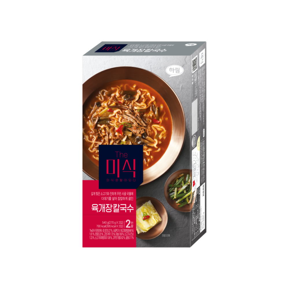 더미식 육개장 칼국수