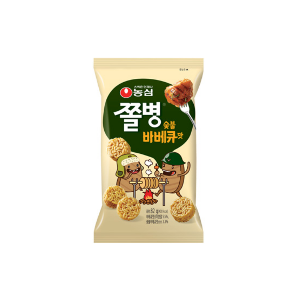 쫄병스낵 숯불바베큐맛