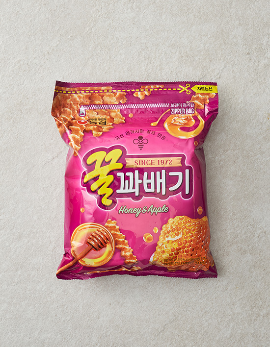 지퍼백 꿀꽈배기