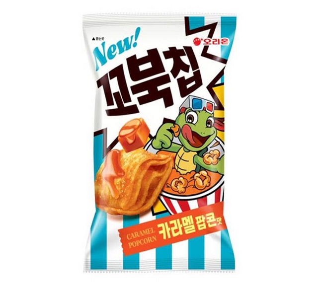 꼬북칩 카라멜 팝콘맛