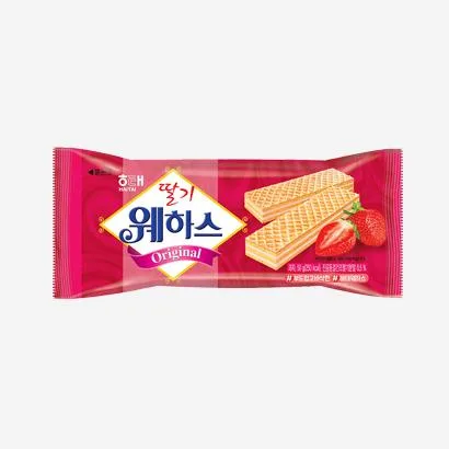딸기 웨하스