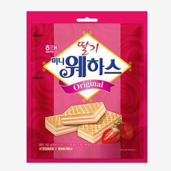 딸기 미니 웨하스