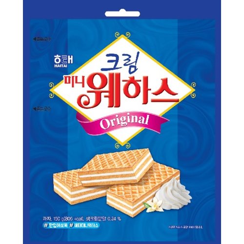 크림 미니 웨하스