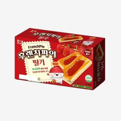 후렌치파이 딸기