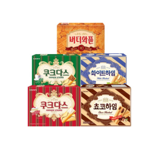 티타임 과자 초코하임 쿠쿠다스