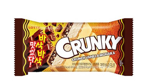 크런키 모나카 샌드아이스크림 롯데
