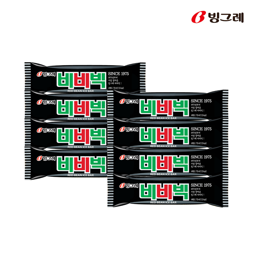 비비빅 아이스크림 단팥