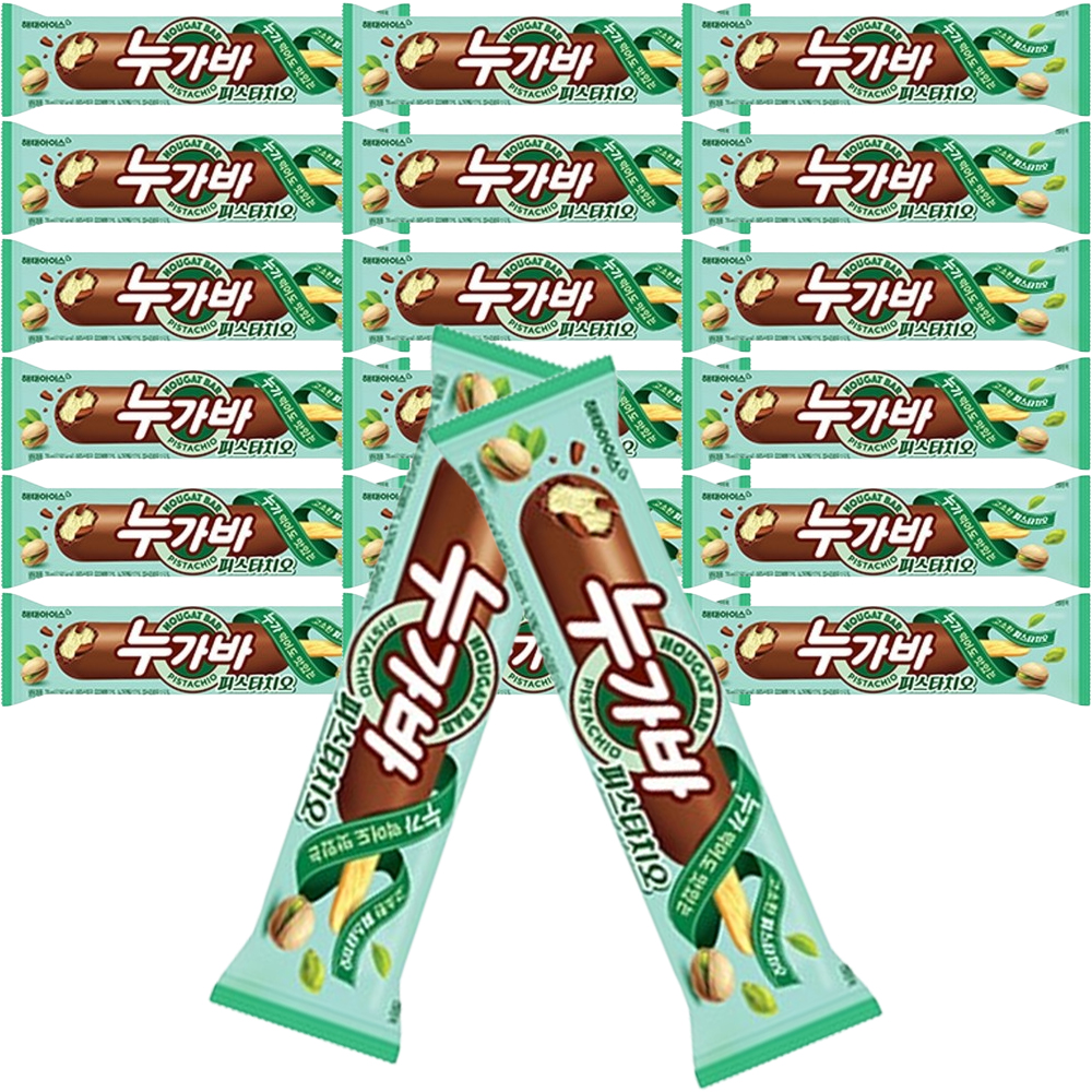 누가바 피스타치오 해태아이스크림 막대아이스크림 이미지 1
