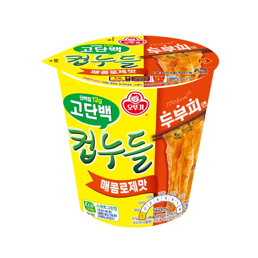 고단백컵누들 매콤로제맛