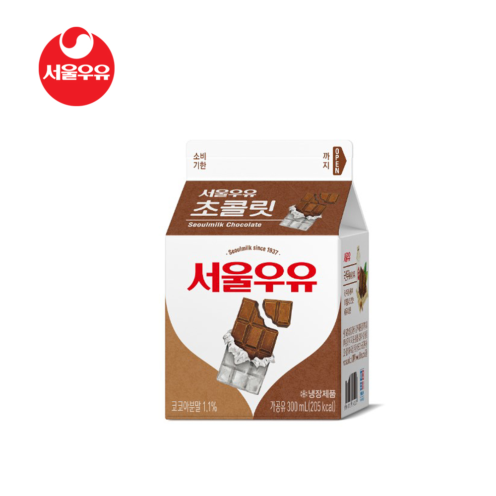 초코우유 생초콜릿 아이들 맛있는우유 이미지 1
