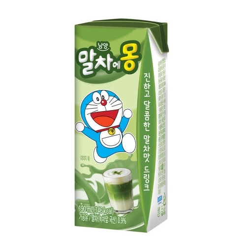 말차에몽 우유