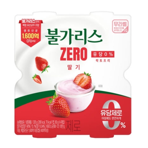 불가리스 제로 딸기