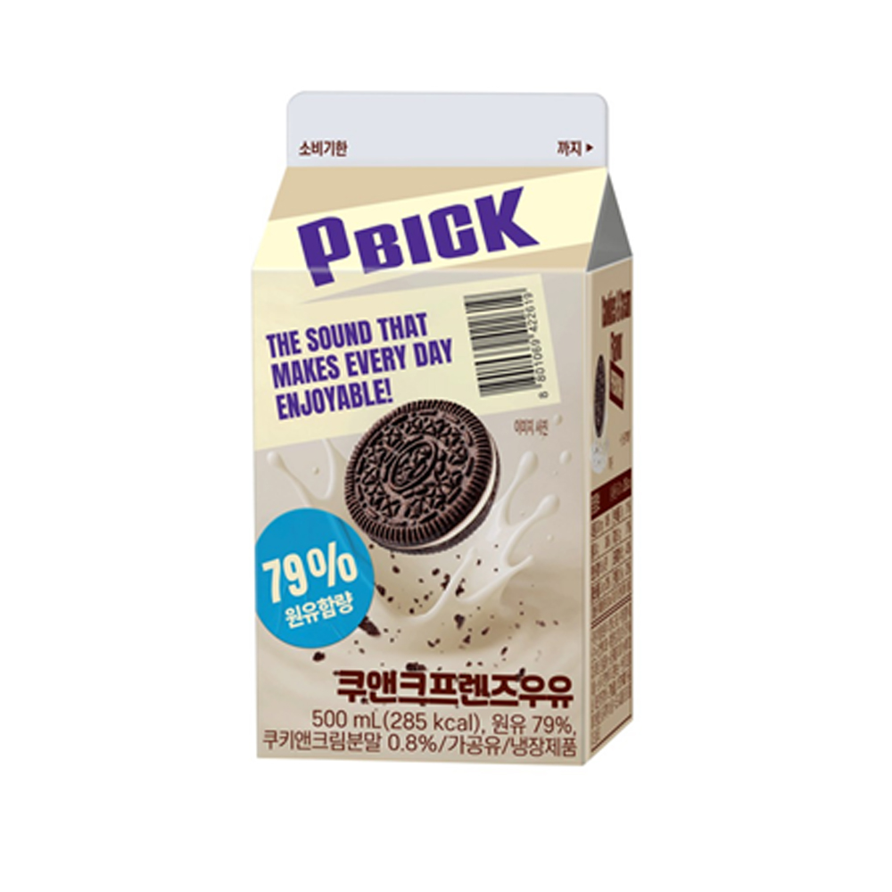 피빅 쿠앤크 프렌즈 우유
