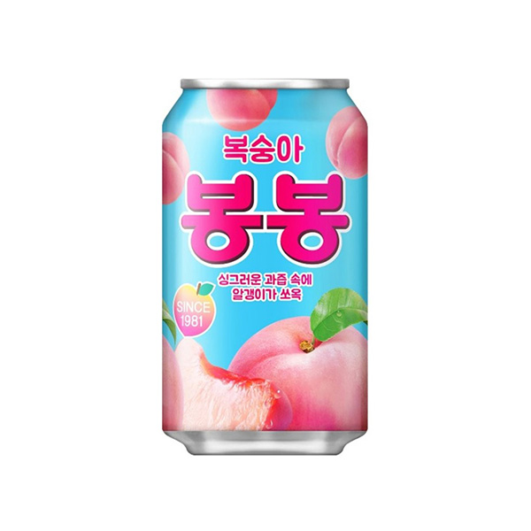 해태 복숭아 봉봉