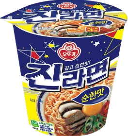Ottogi Jin Ramen Mild Flavor Cup