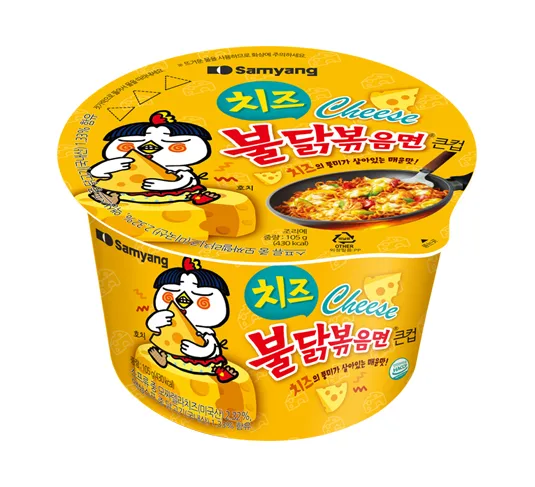 큰컵 치즈불닭볶음면