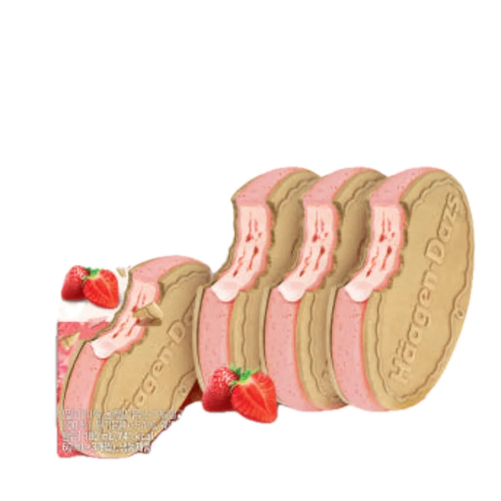 크리스피 샌드위치 리치 스트로베리